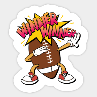 Fantasy League Champ - Fantasy Football Winner Winner Sticker